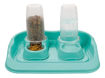 Imagen de Kit Beb. e Comed. Flex Gormet 650ml c/ bandeja - Azul Tiffany