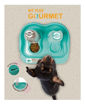 Imagen de Kit Beb. e Comed. Flex Gormet 650ml c/ bandeja - Azul Tiffany