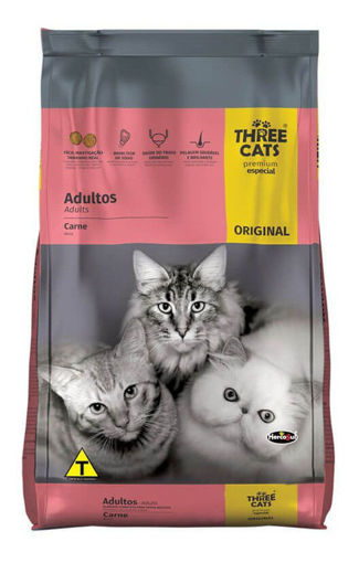 Imagen de Three Cats Familia original gatos adultos 10,1k