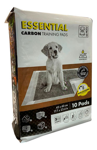 Imagen de ESSENTIAL Pañales carbon activado 45x60cm x 10 unidades