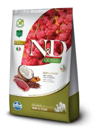 Imagen de N&D QUINOA PERROS SKIN Y COAT PATO 10,1KG