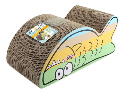 Imagen de Rascador carton forma de pez