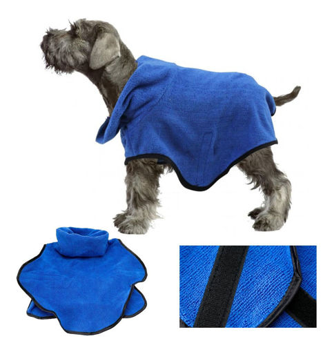 Imagen de Bata De Baño Perro Talle Xxl 68cm De Largo