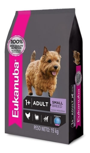 Imagen de Eukanuba adulto small breed 15kg