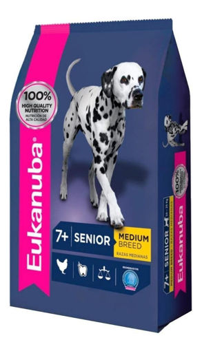 Imagen de Eukanuba senior medium breed 15kg