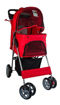 Imagen de Carro para mascota 68*46*100cm roja