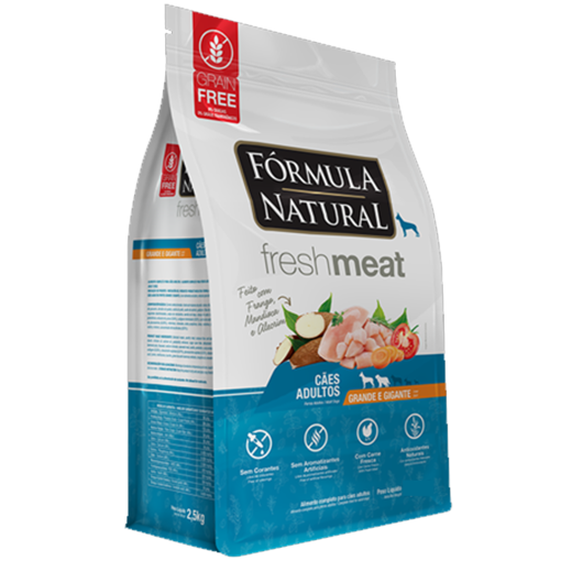 Imagen de Formula Natural, fresh meat adultos gdes y gigantes 2,5kg