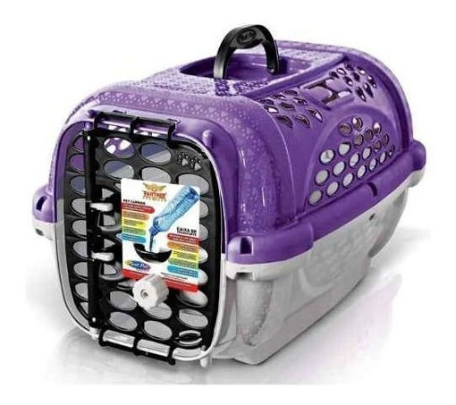 Imagen de Transportadora Panther 3 lila 53*38*34cm