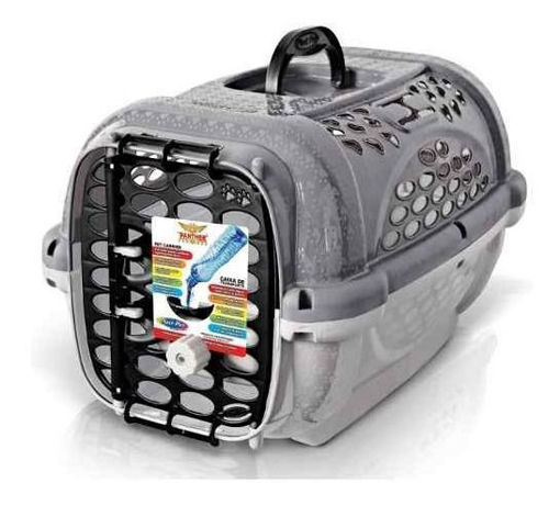 Imagen de Transportadora Panther 4 gris 59*43*38cm