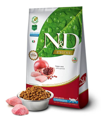 Imagen de N&D Prime Gatos Castrados 1,5kg / Farmina