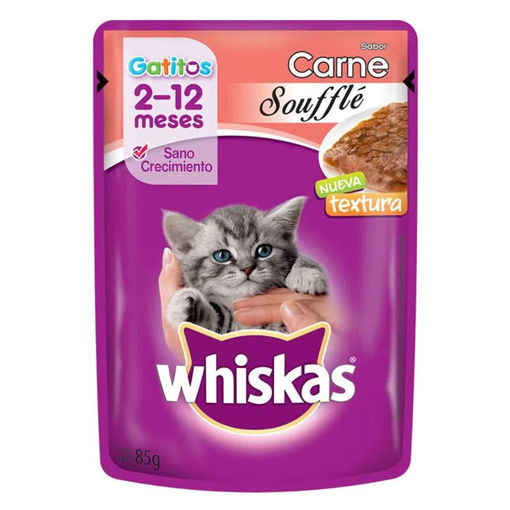 Imagen de Whiskas Gatito Souffle sobres 85gr