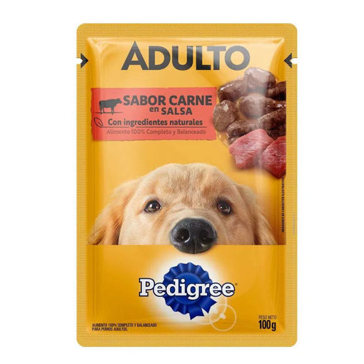 Imagen de Pedigree adulto carne sobres 100grs