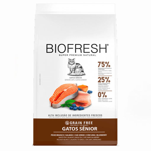 Imagen de Biofresh Gatos senior pescado blanco y salmon 1,5kg