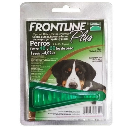 Imagen de Frontline Plus perros 40 a 60kg 4.02ml