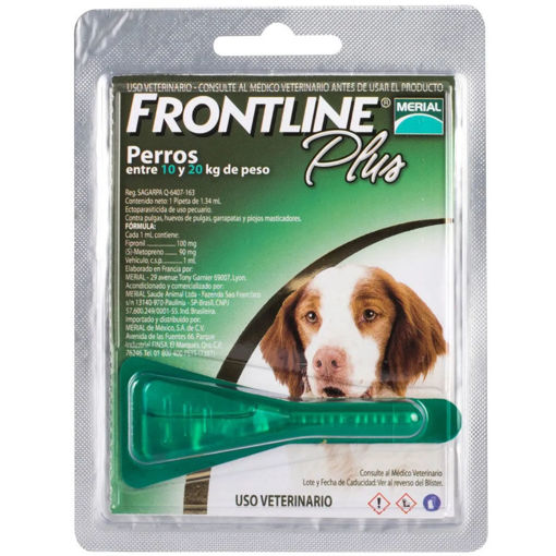 Imagen de Frontline Plus perros 10 a 20kg 1.34ml