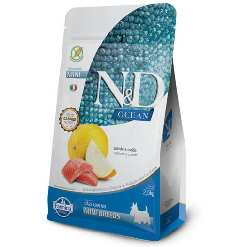 Imagen de N&D OCEAN CAN SALMON AD MINI 2,5KG