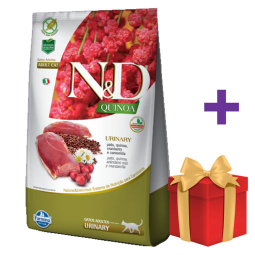 Imagen de N&D QUINOA FEL URINARY PATO 7.5KG