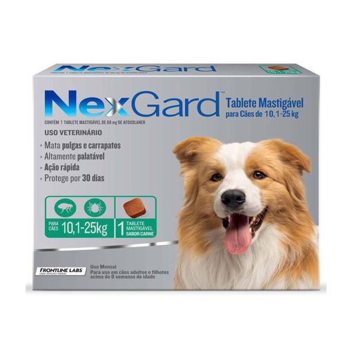 Imagen de Nexgard perros 10-25k