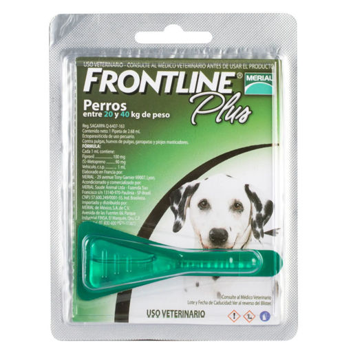 Imagen de Frontline Plus perros 20 a 40kg 2.68ml