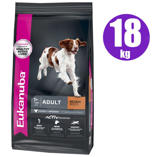 Imagen de Eukanuba adulto medium breed 15kg