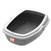 Imagen de Sanitario Gatos WC King - Medio - Topo/Gris