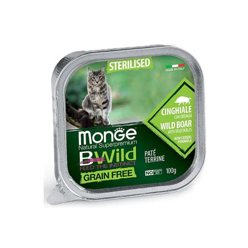Imagen de Monge Bwild Sterilized Jabali y Vegetales 100grs