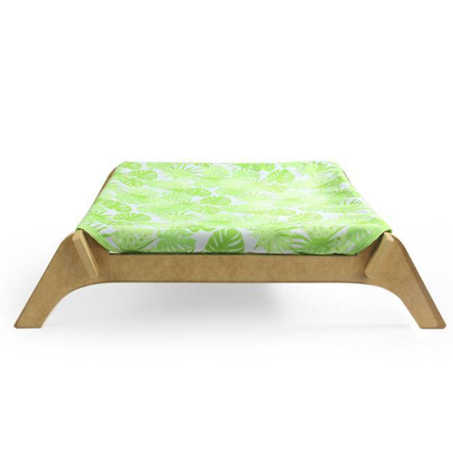 Imagen de Cama base madera verde