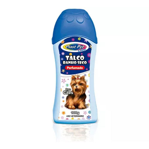 Imagen de Talco baño seco perfumado para perros 100grs.