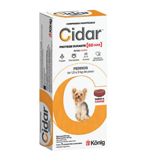 Imagen de CIDAR perros 1.5 a 3kg