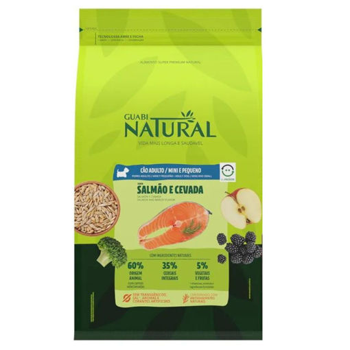 Imagen de GUABI NAT PERRO AD MINI SALMON Y CEBADA 1KG