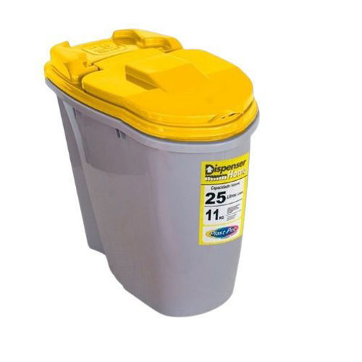 Imagen de Contenedor de  alimentos home 25 litros Amarillo