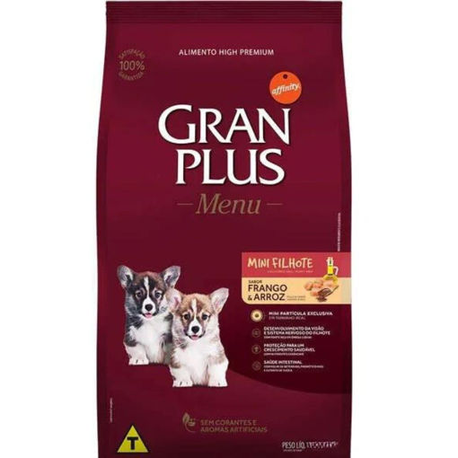 Imagen de GRAN PLUS CACH MINI 1KG POLLO Y ARROZ