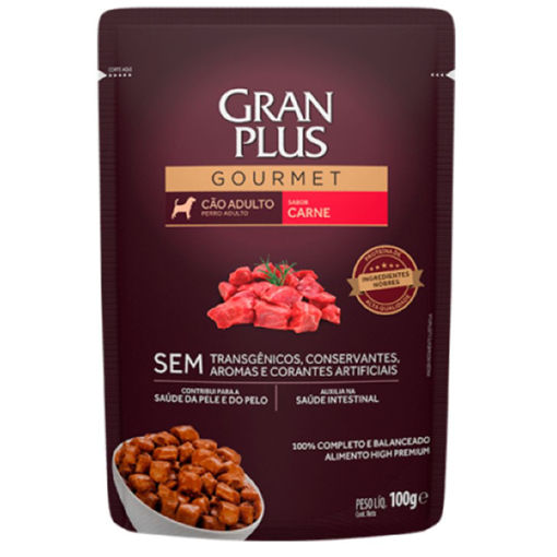 Imagen de Gran Plus Perro Adulto carne 100gr