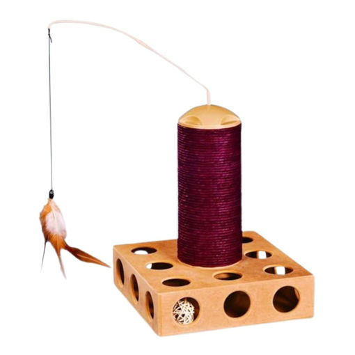 Imagen de Juguete interactivo gatos Play Scratcher