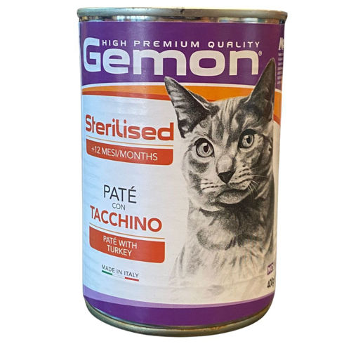 Imagen de Gemon Gato Lata 400gs Pavo