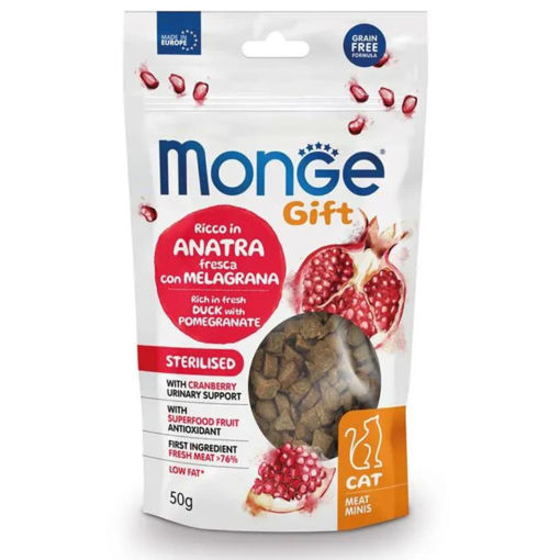 Imagen de Monge Mini Meat Castrados Pato y Granada 50gr