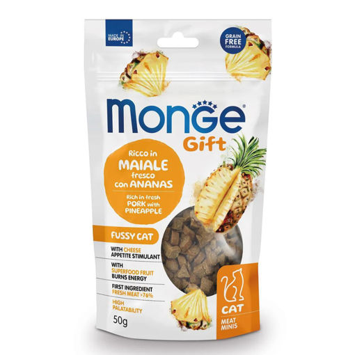 Imagen de Monge Mini Meat Exigente Cerdo y Ananá 50gr