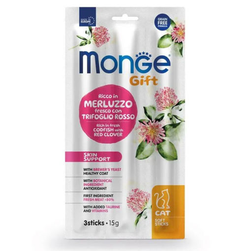 Imagen de Monge Soft Stick Piel Sensible Bacalao y Trebol 15gr