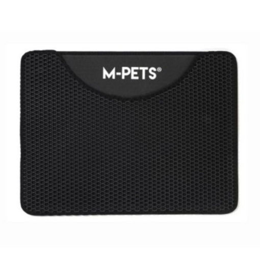 Imagen de Alfombra Salida de sanitario Mpets Litter Mat negro