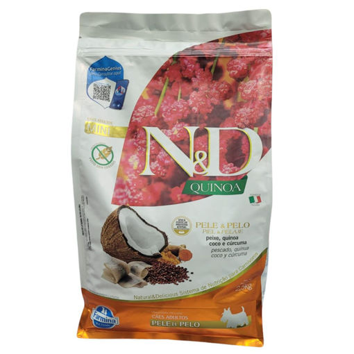 Imagen de N&D QUINOA CAN SKIN Y COAT PEIXE 2.5KG
