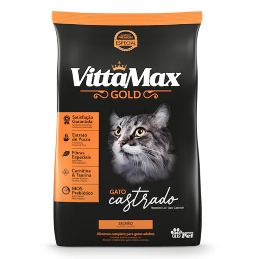 Imagen de VITTAMAX GATO CASTRADO SALMON 1KG