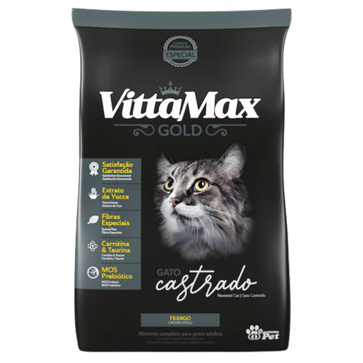 Imagen de VITTAMAX GATO CASTRADO POLLO 1KG