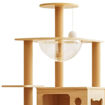 Imagen de Rascador madera 39,5X47,5X120CM