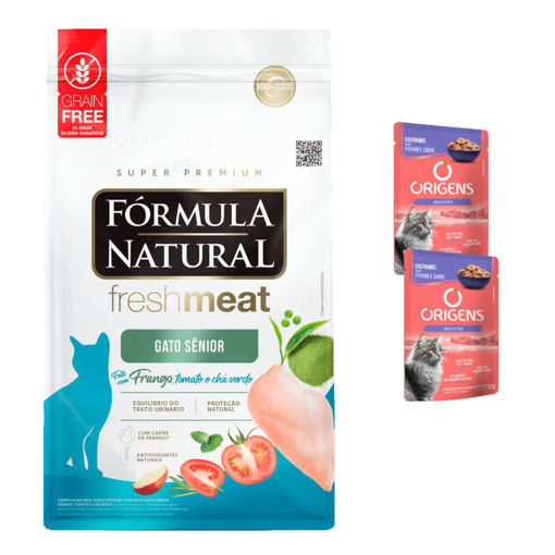 Imagen de Formula Natural, fresh meat gatos senior 7kg