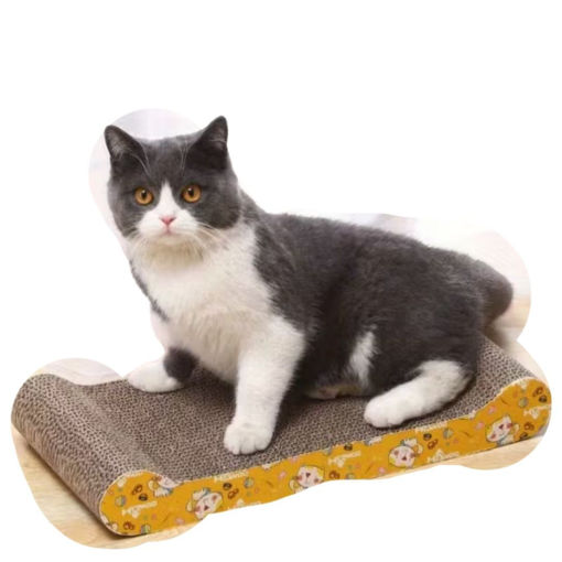 Imagen de Rascador de carton 43x21x52cm