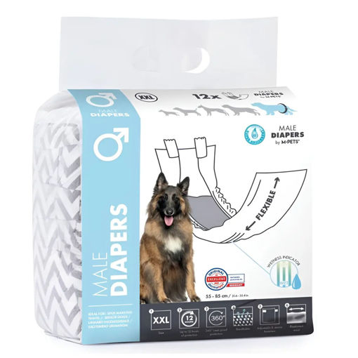 Imagen de Pañales MPETS Macho XXL