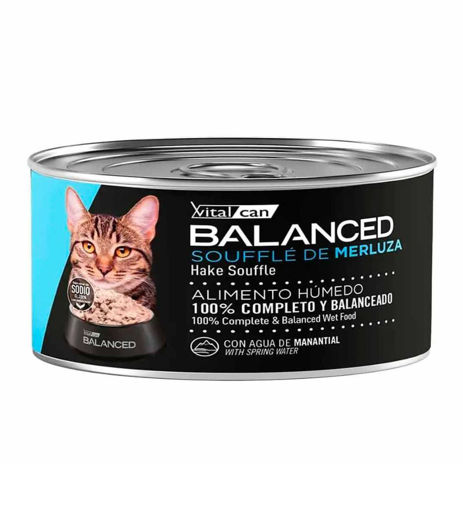 Imagen de Balanced Souffle gato merluza 85g