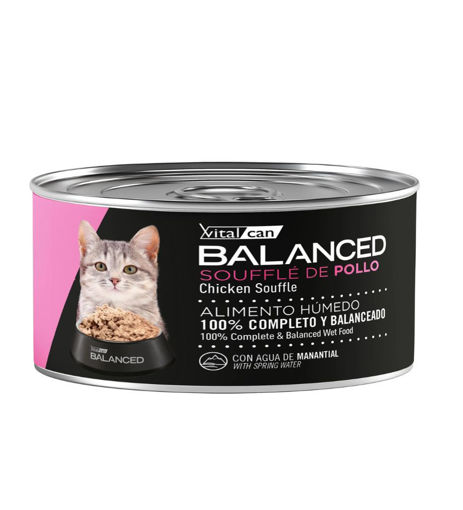 Imagen de Balanced Souffle gato pollo 85g