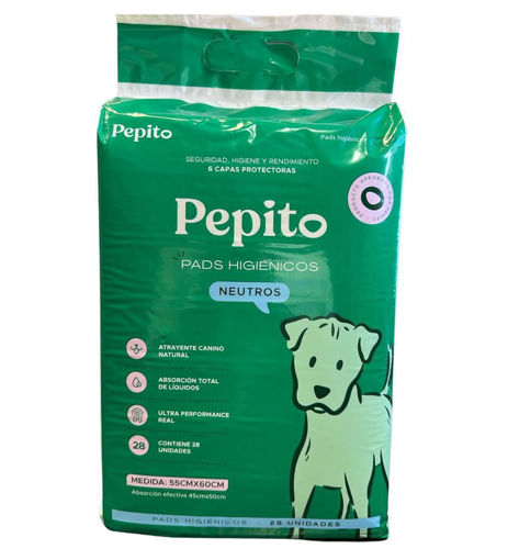 Imagen de Pañal de entrenamiento PEPITO neutro 60x55cm 28u