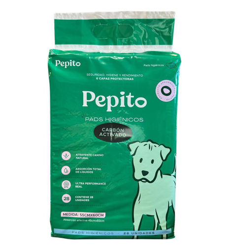 Imagen de Pañal de entrenamiento PEPITO 60x55cm 28u CARBON